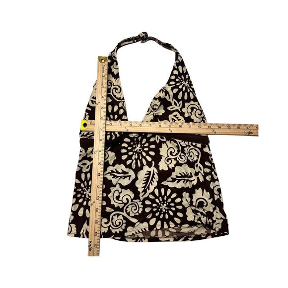 V Neck Plunging With Cute Ring Vintage Y2K Great Fit Size Medium Top - Picture 3 of 3